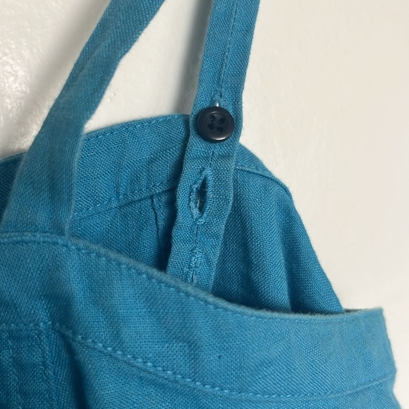 Everlane The Linen Picnic Top -Blue - Picture 5 of 6